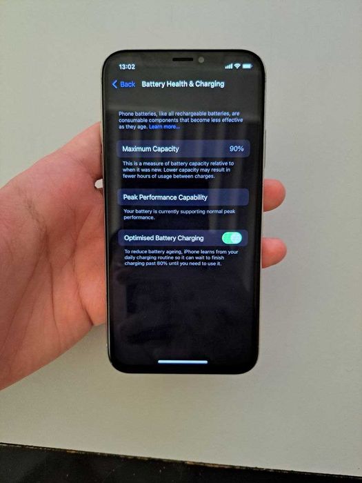 iPhone X 64GB Neverlock Silver (90% АКБ)
