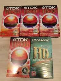 Kasety VHS - Tdk - Panasonic - JVC