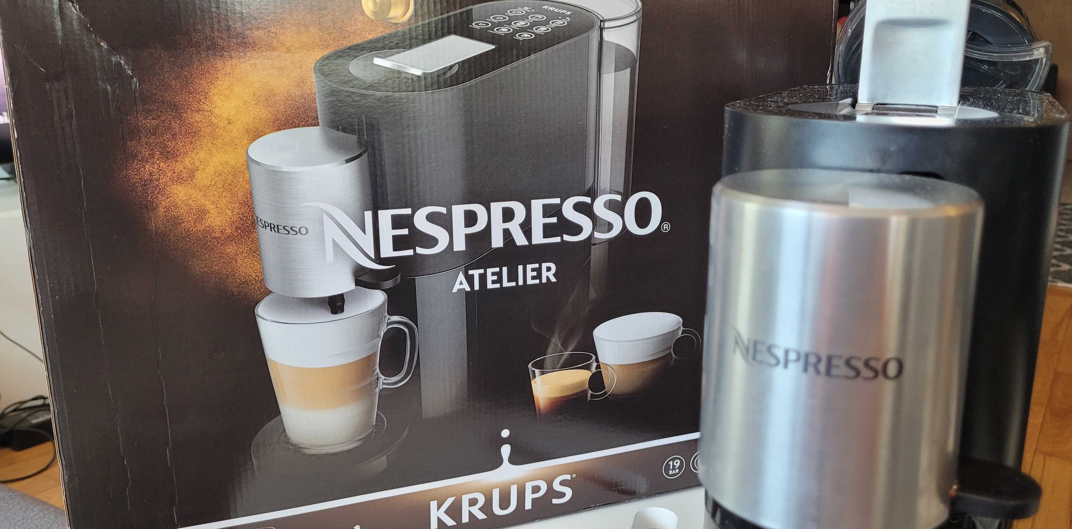 Ekspres NESPRESSO Atelier Krups kapsułki