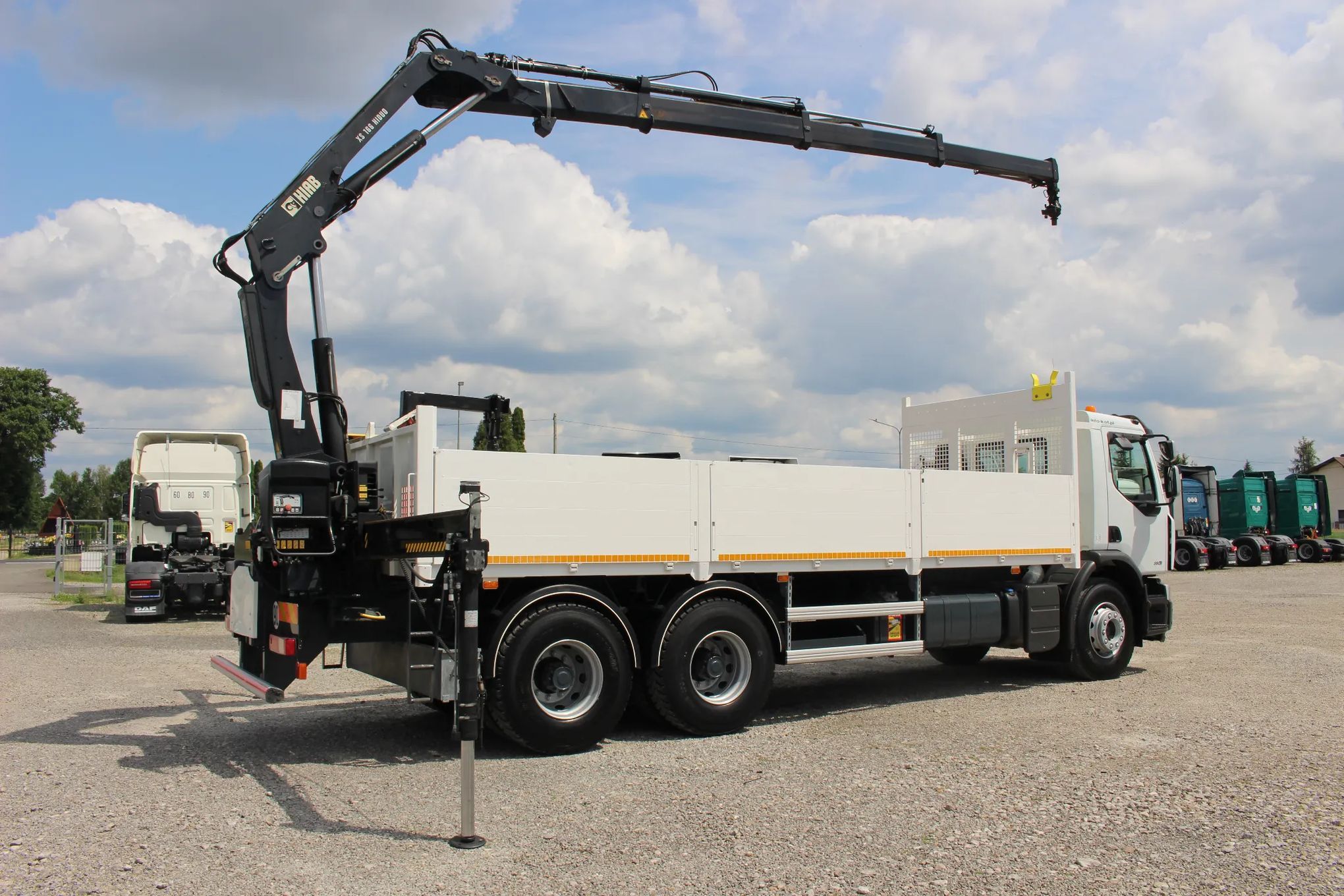 Renault PREMIUM 380 *EEV*/6X4/HDS HIAB XS 166/Pilot /**SERWIS**/ IDEALNY STAN /