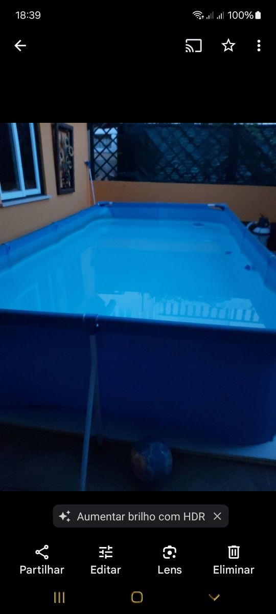 Filtro de piscina areia