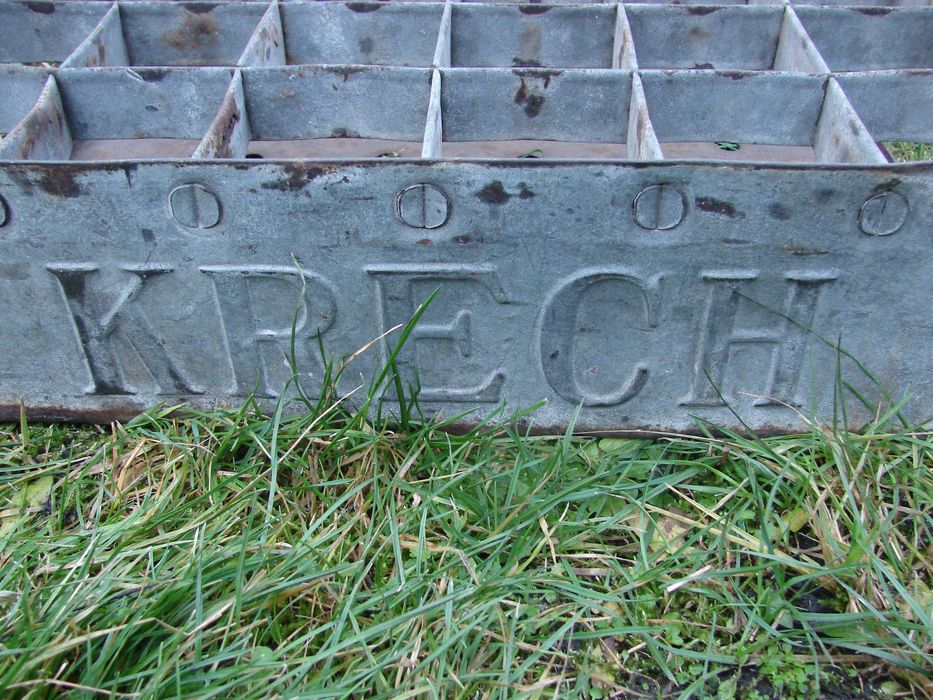 Skrzynka od piwa poniemiecka KRECH Gołdap  Wilhelm Krech Brauerei