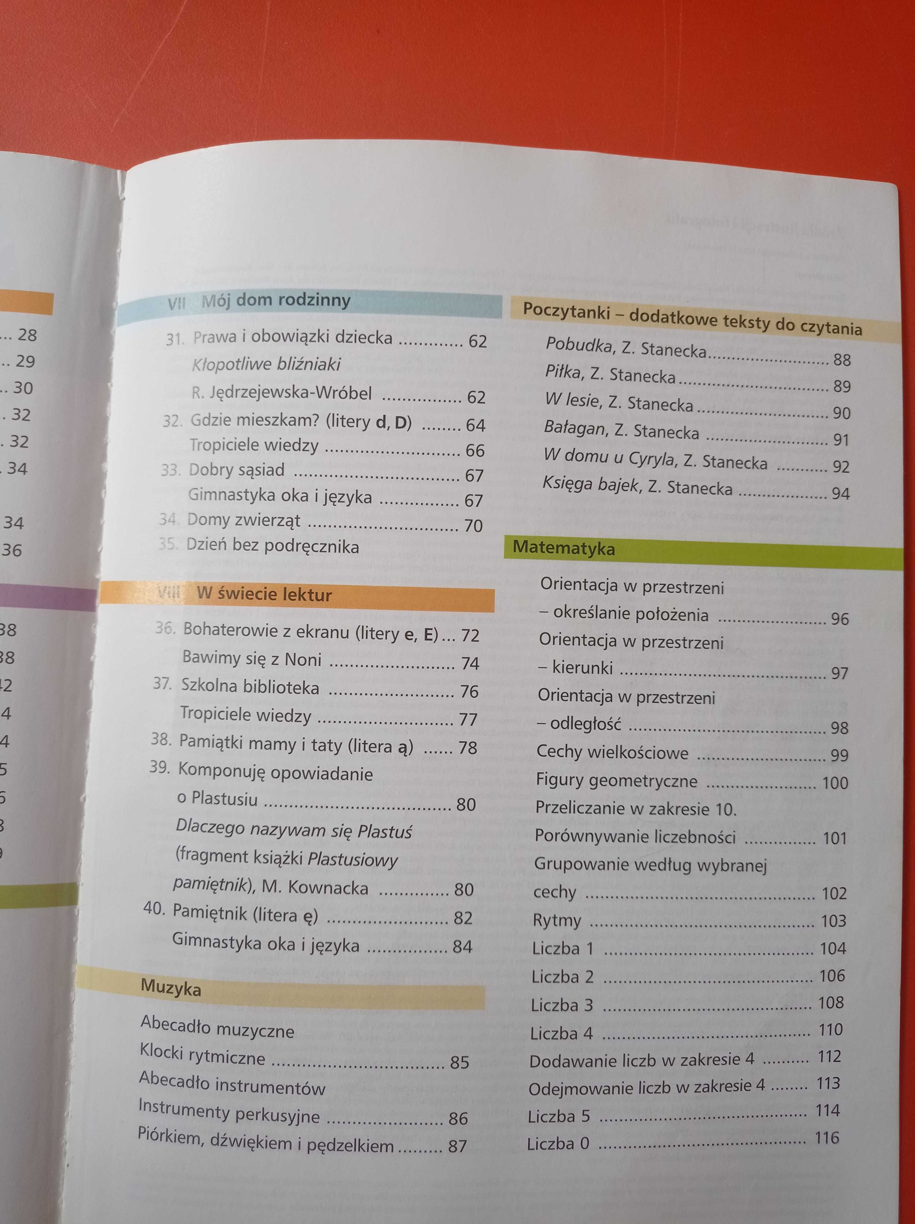 Nowi Tropiciele klasa 1, podręcznik część 1