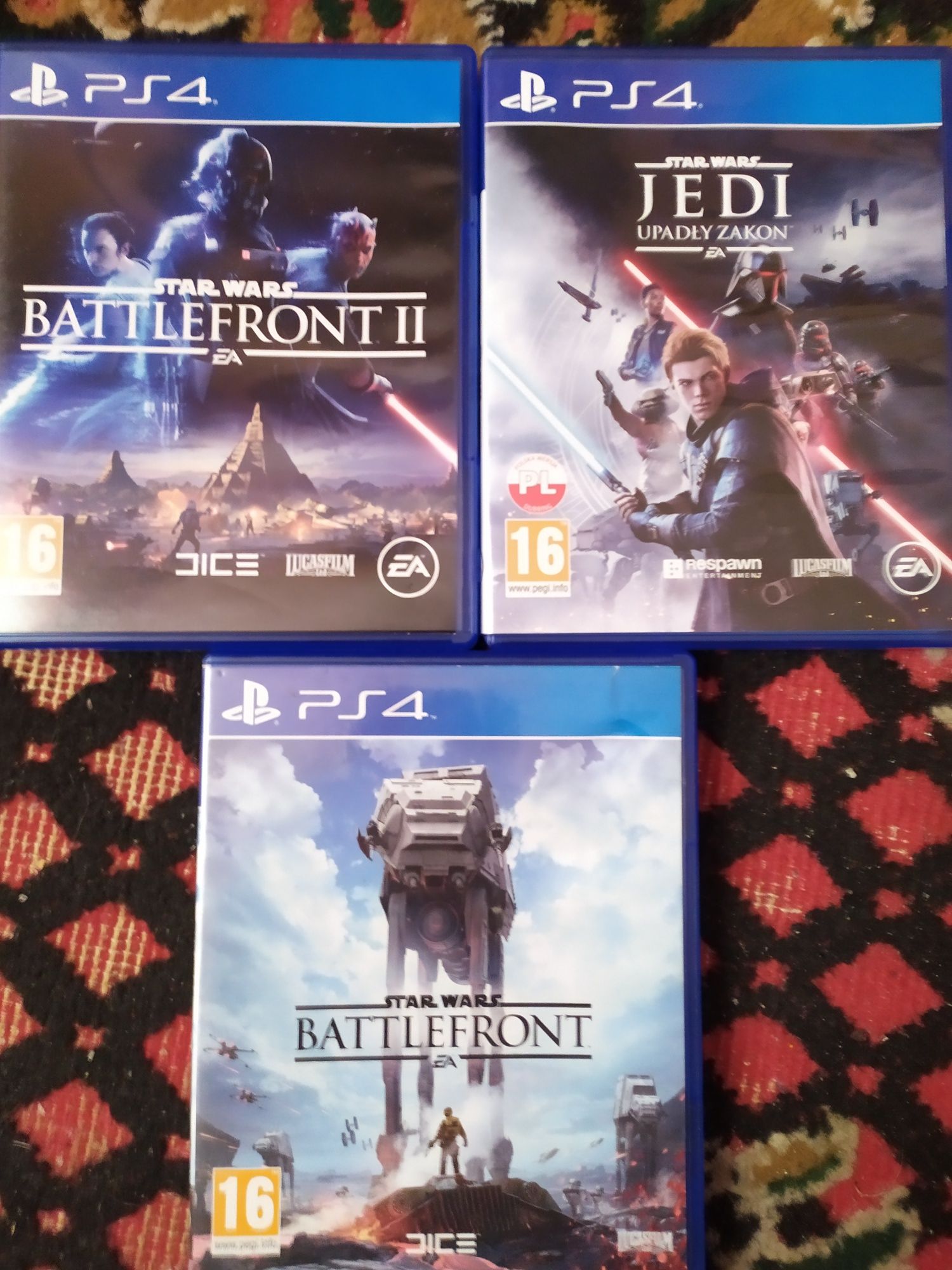 ps 4 игры, диски. Star wars battlefront . 1.2.3