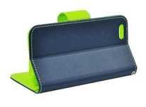 Etui Fancy Book do Xiaomi Redmi Note 13 Pro 5G Dark Blue / Lime