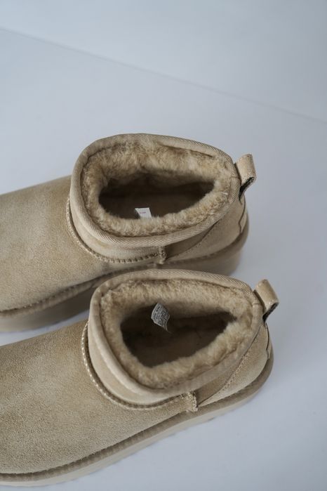 Ugg Ultra Mini Platform Угг Замшеві Овчина Уггі Ультра Міні Платформі