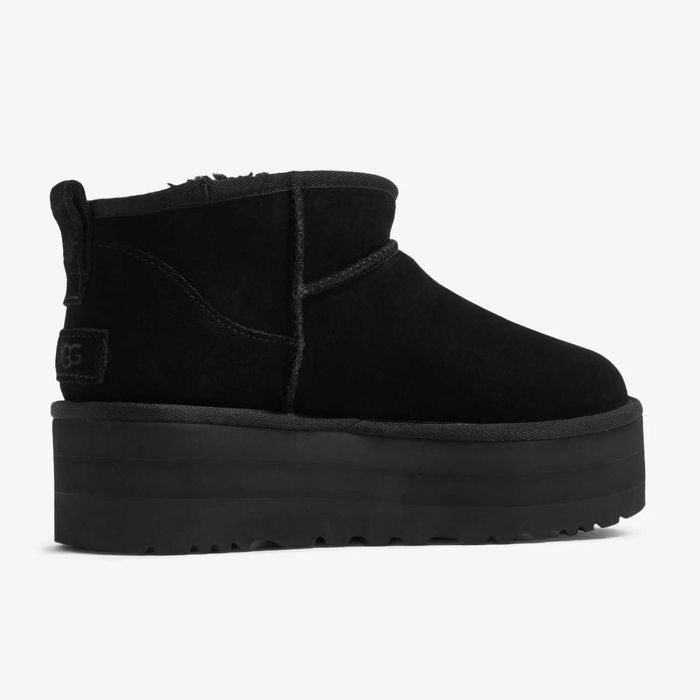 ОРИГІНАЛ UGG Classic Ultra Mini Platform 1135092-BLK ботинки угги УГГ