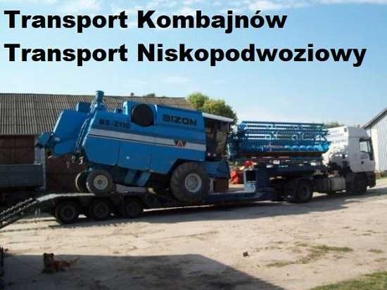 Niskopodwoziowy Transport Maszyn Rolniczych Budowlanych Włodawa