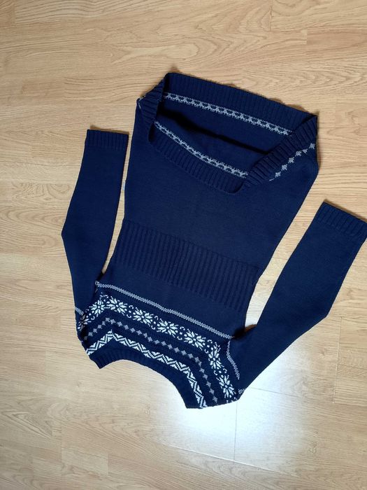 Sweter tunika sukienka 38