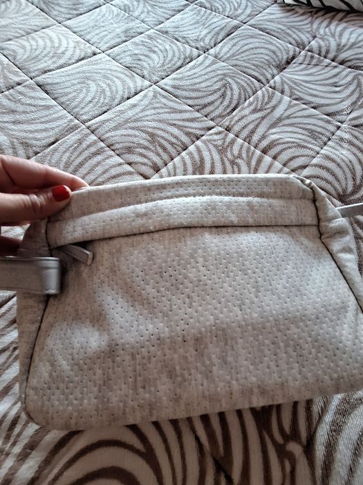 Bolsa viagem prateada Woman Secret