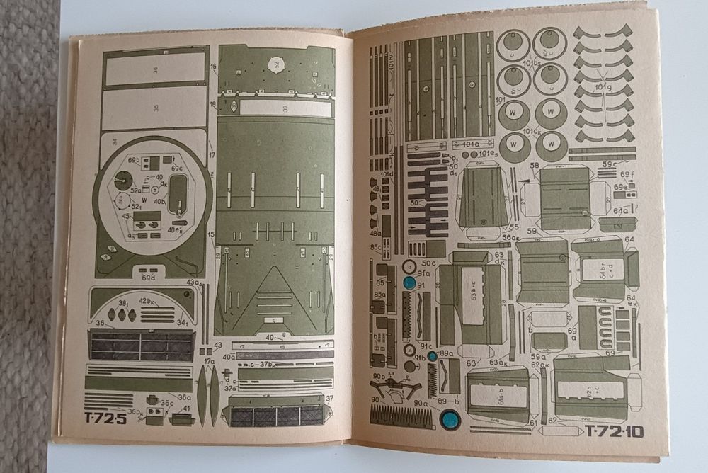 Mały Modelarz Czołg T-72