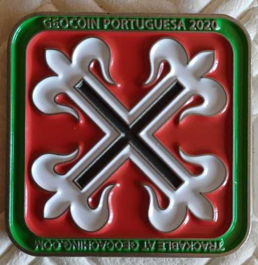 Vendo Geocoin (Geocaching) Portugal 2020