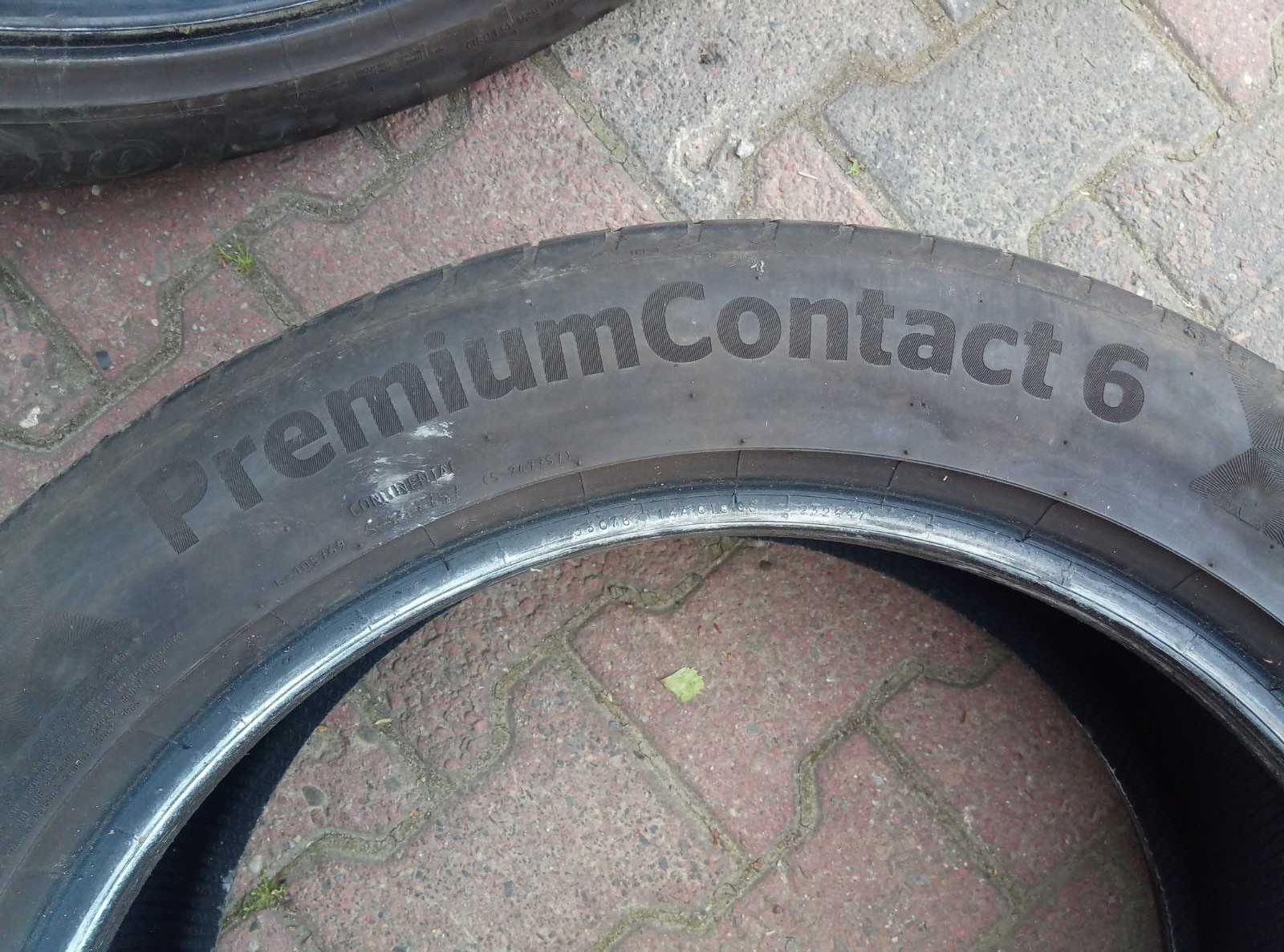 Używane opony letnie 225/55R19 Continental para