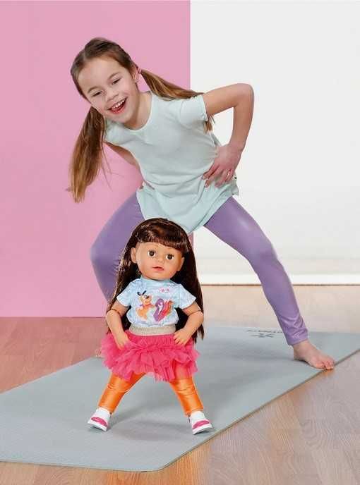 Кукла Baby Born Zapf старшая сестричка брюнетка 43 см серия Play&Style