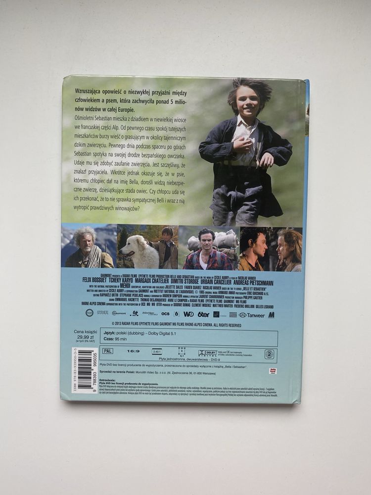 Film DVD Bella i Sebastian