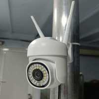 Вулична вайфай IP камера відеонагляду CCTV автослідкування, 1080P 360