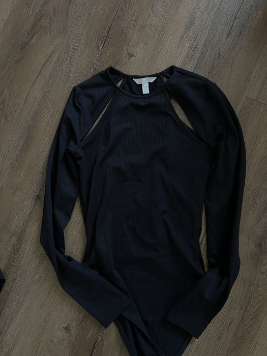 Боди лонгслив zara cher 17 hm papaya