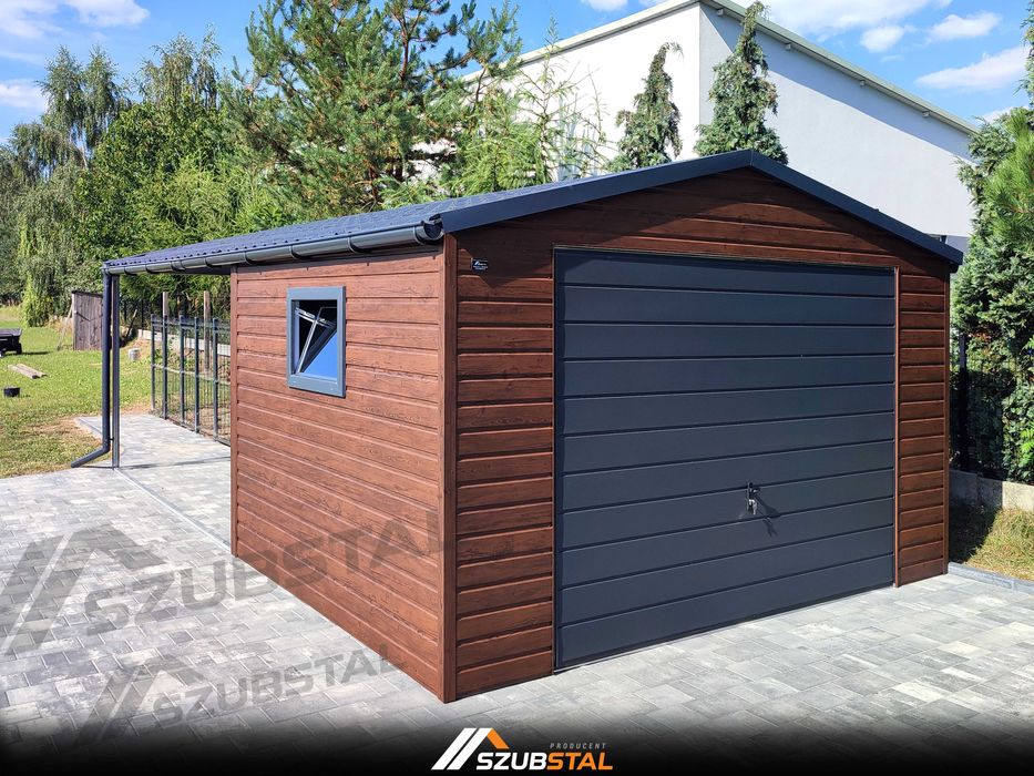 Garaż blaszany 4x5 4x6 6x5 6x5,80 6x6 8x6 9x5 9x6 PRODUCENT Premium