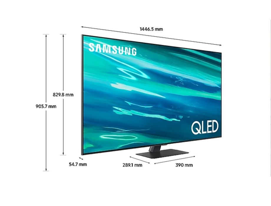 TV Samsung QE65Q80A QLED 65'' 4K - COMO NOVA