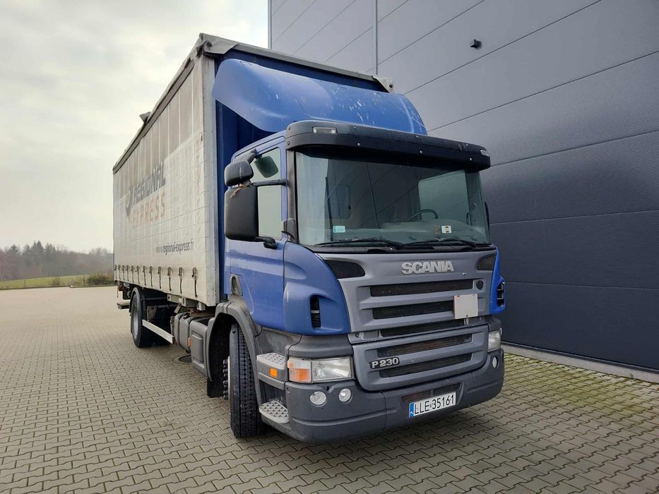 Scania P230 -2007 rok, firanka , winda