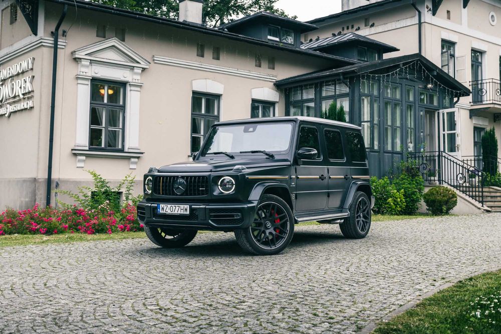 Auto na ślub Mercedes G 63 AMG luksus i prestiż w najlepszym wydaniu!