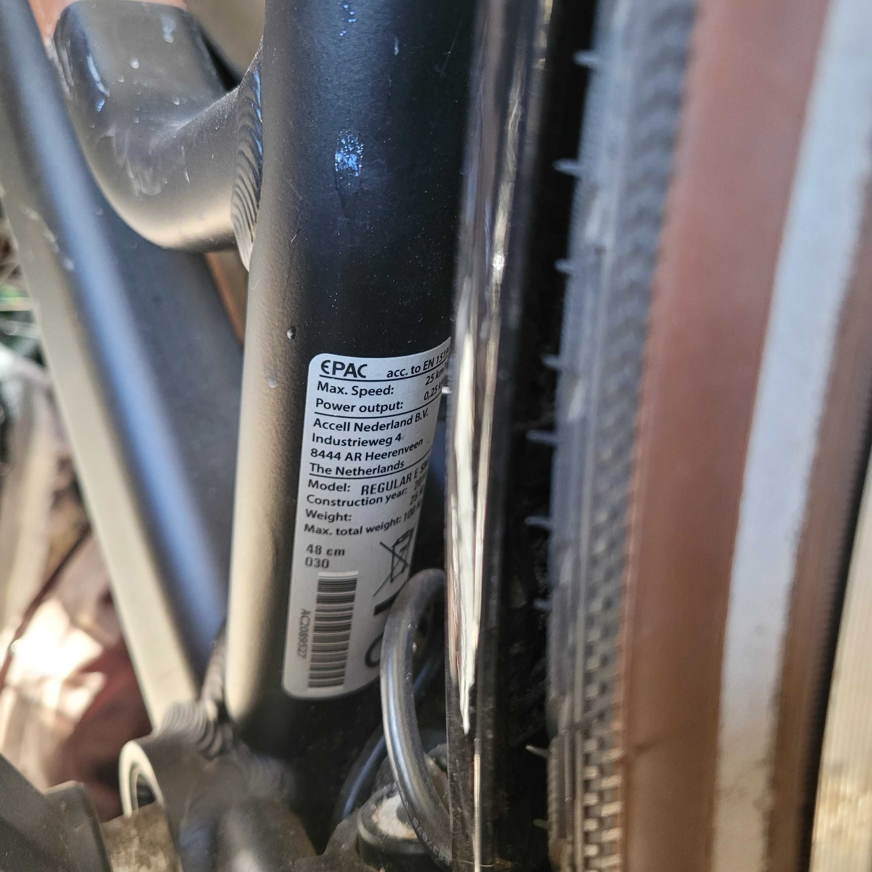Rower elektryczny Sparta Regular rozm. 48