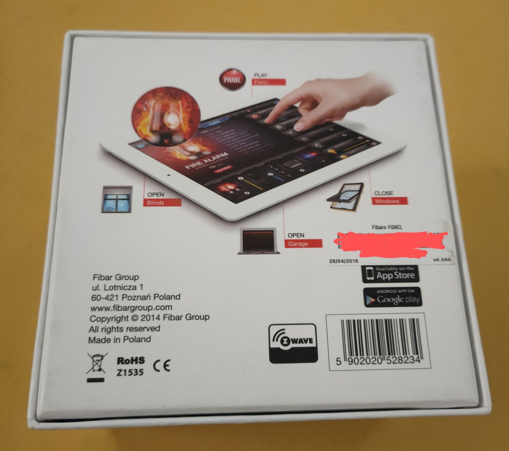 Centrala bramka Fibaro Center Lite FGHCL Z-wave centralka