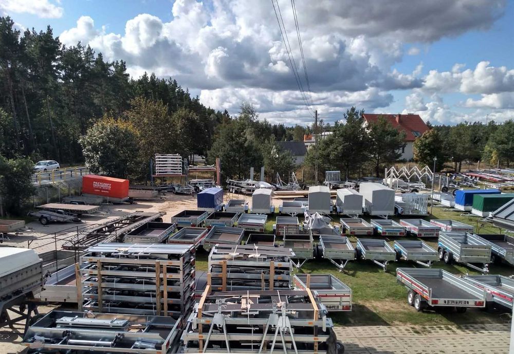 Naprawa sprzedaż przyczep - podłodziowych, lawet, koparkowych, kemping