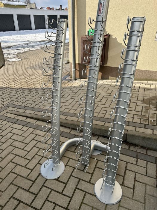 Stojak na hantle 36 szt Solidny TANIO jak Nowy