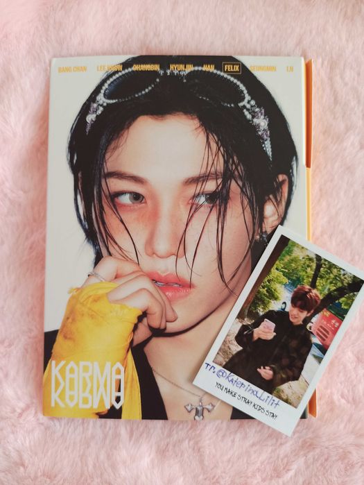 Офіційний альбом Stray Kids Karma Felix accordion ver. (Відкритий!)