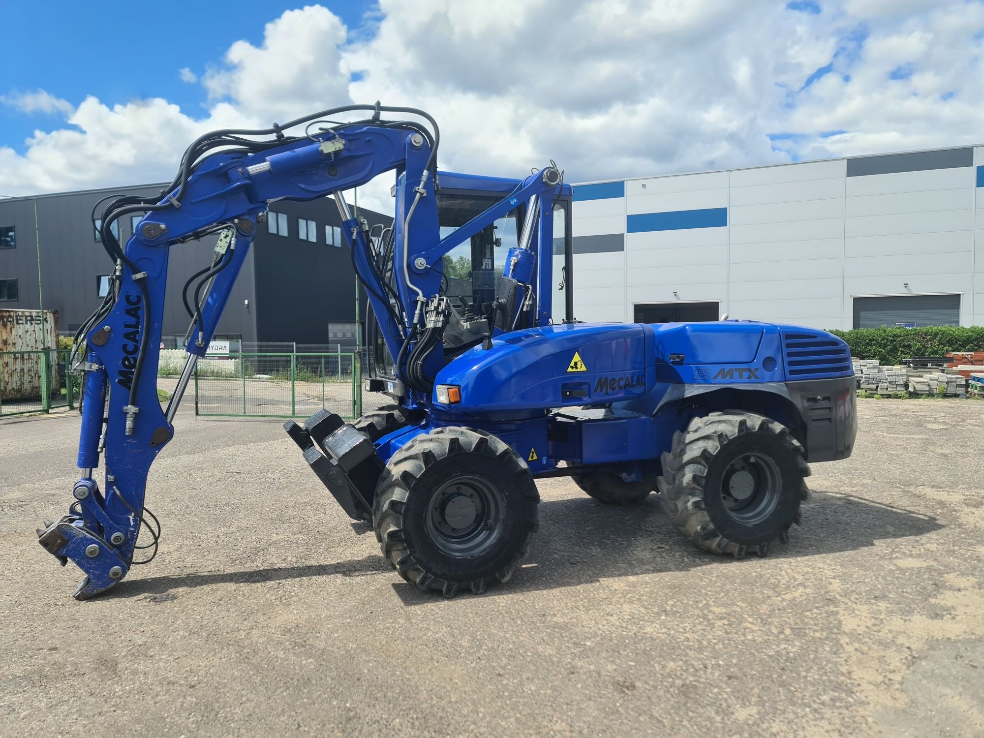 Okazja Mecalac 12MTX 2008rok 99000netto