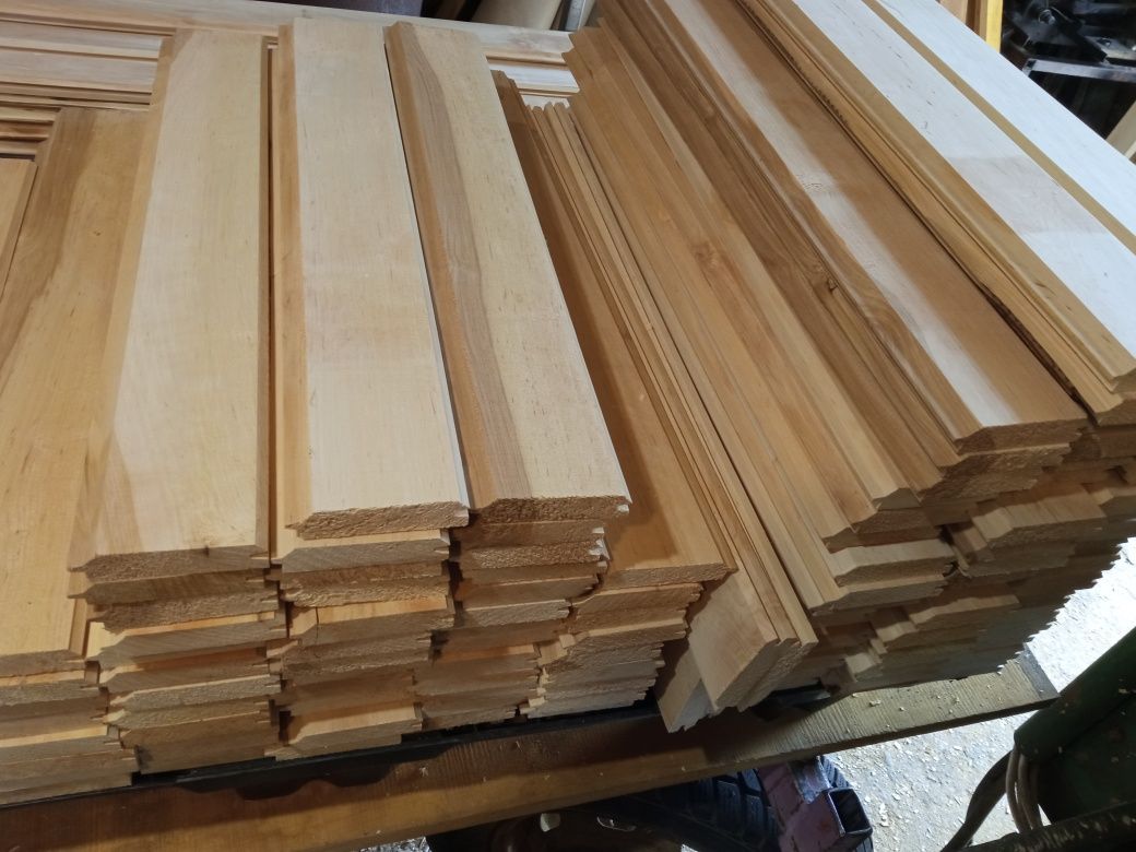 Deski olchowe na wędzarnię 60 cm donice pióro wpust wędzarnia donica