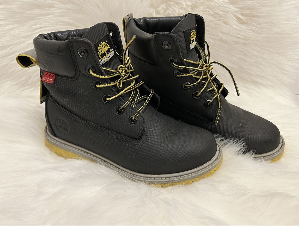 Wodoodporne TIMBERLAND HELCOR w kolorze grafitowym