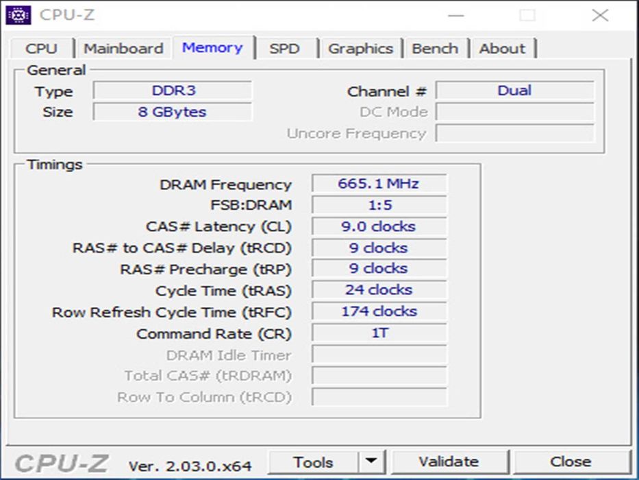 DDR3 8GB 12800 Samsung L