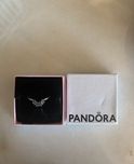Pandora Celestial Blue Sparkling Moon Ring Sterling silver