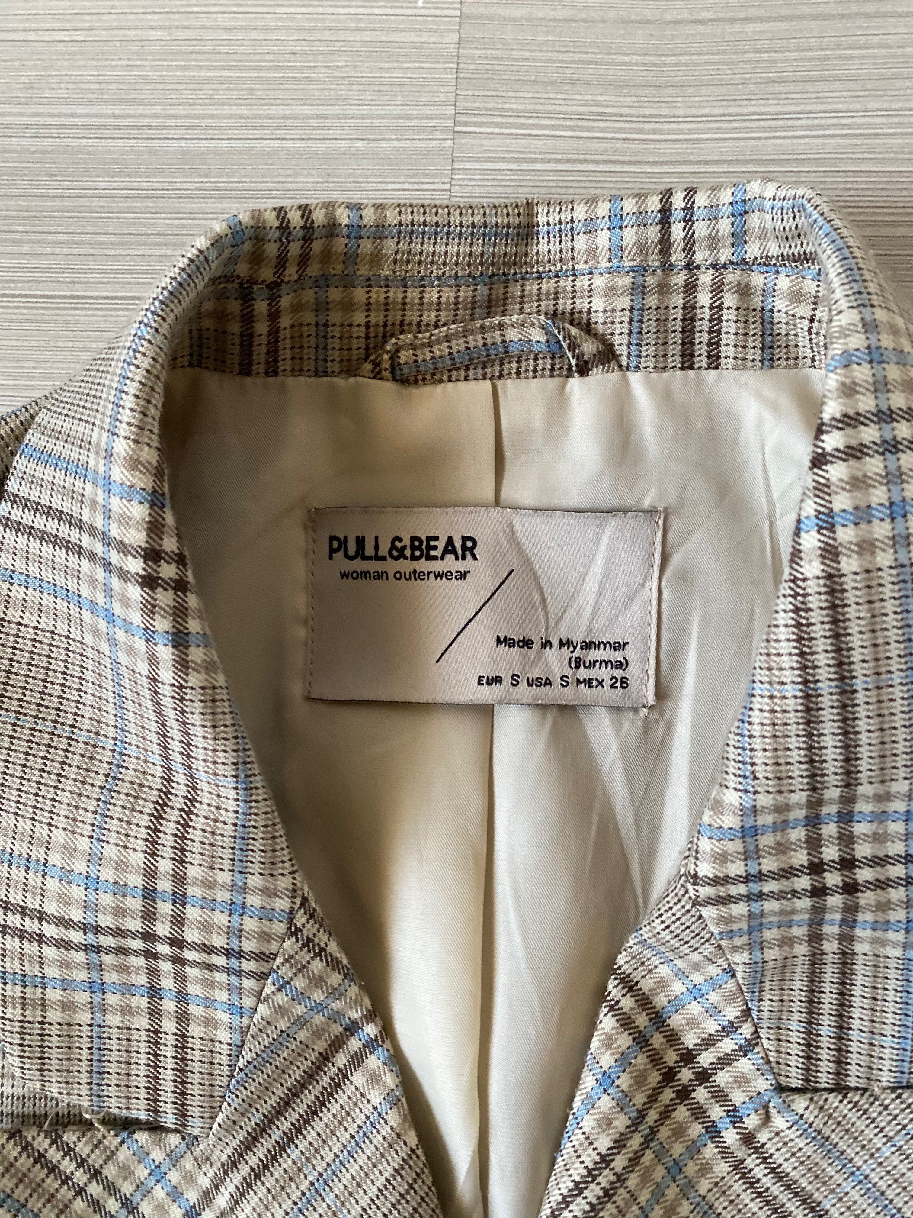 Жакет в клітинку  Pull&Bear