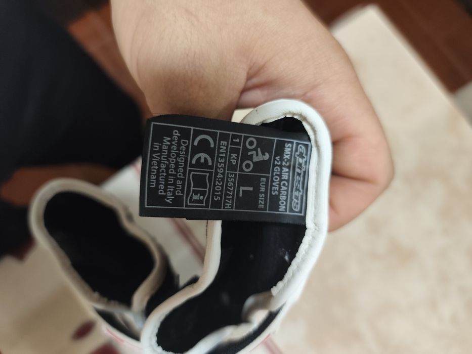 Luvas alpinestars SMX-2 Air carbon v2