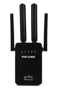 Wi-Fi Репитер / роутер PIX-LINK Repeator LV WR09 (Черный)