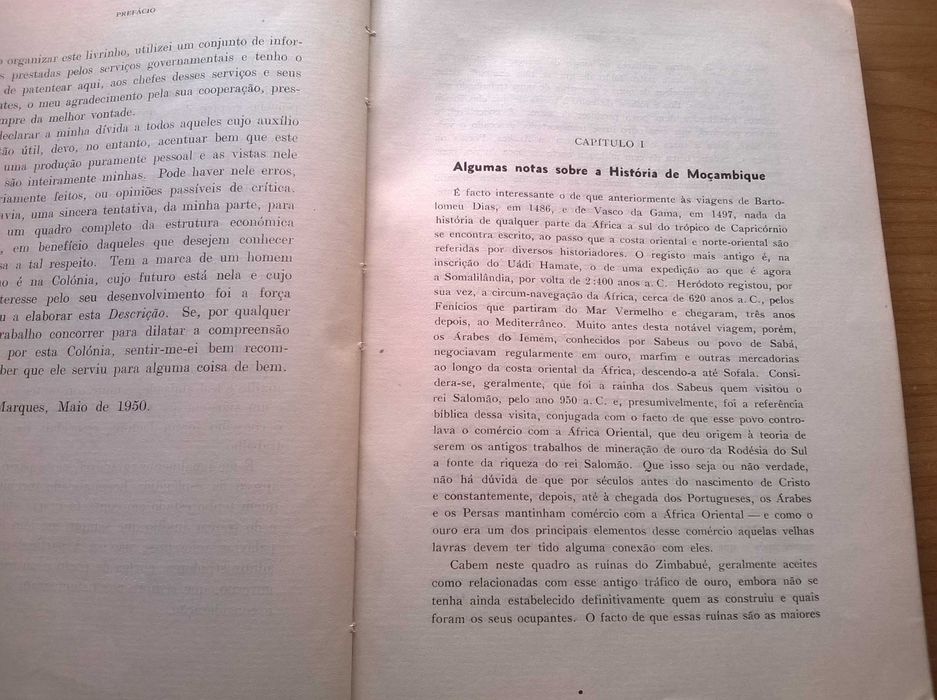 Descrição Económica de Moçambique - C. F. Spence