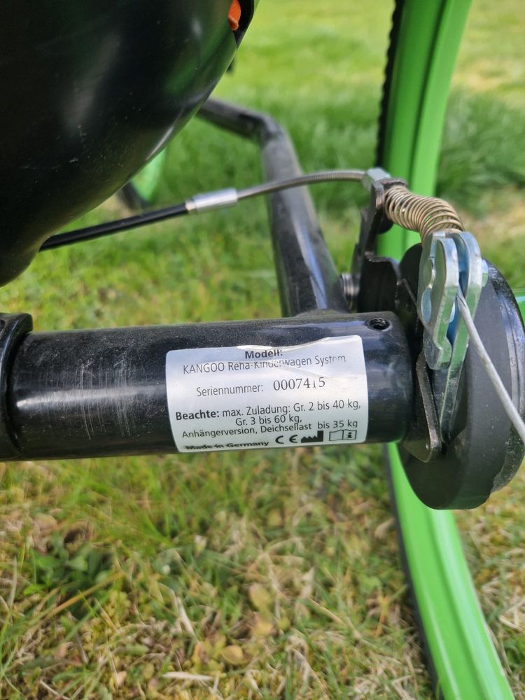 Wózek Kangoo przyczepka rowerowa/wózek dla doroslych niepełnosprawnych