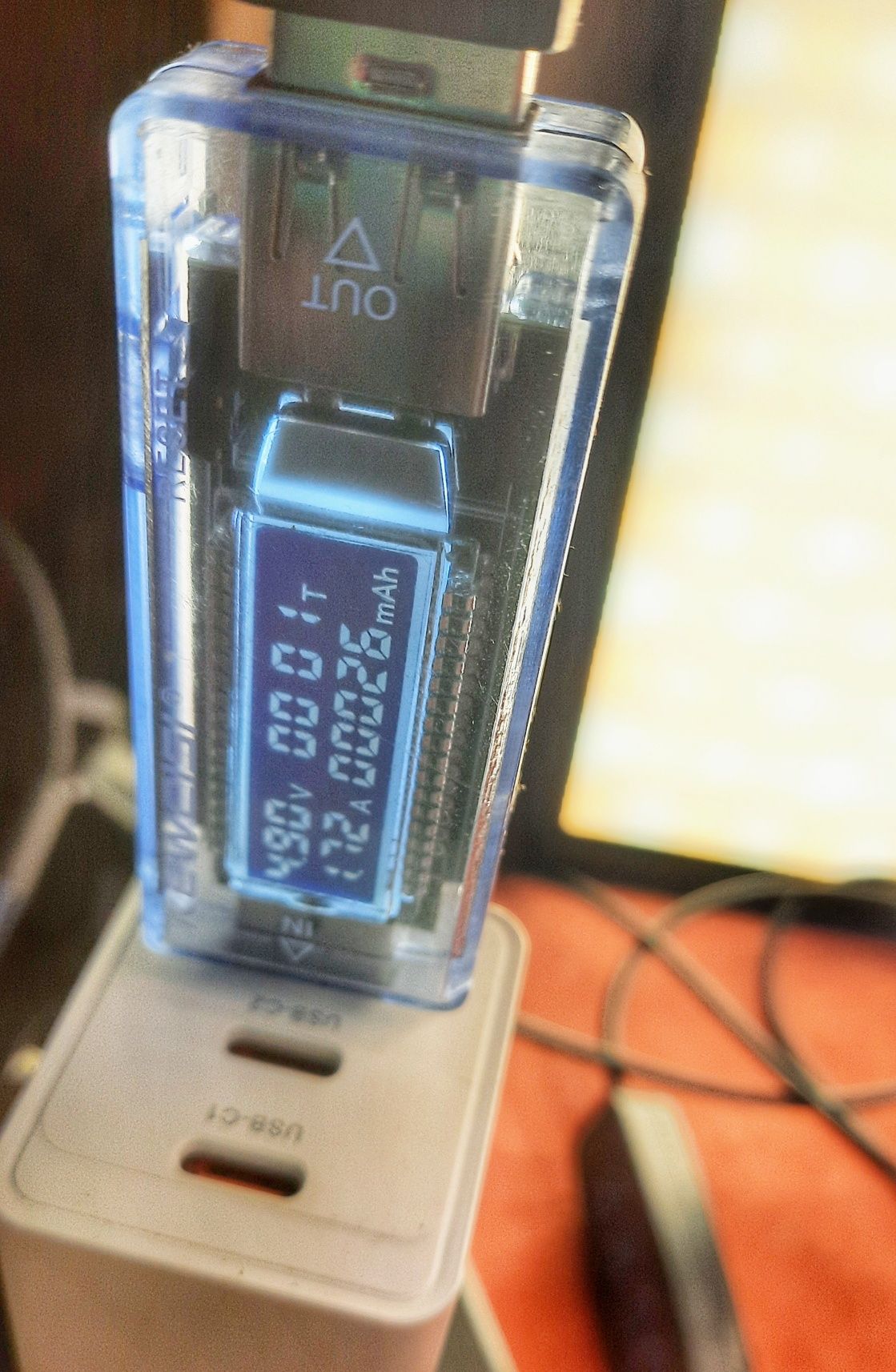 LED светильник USB и димером