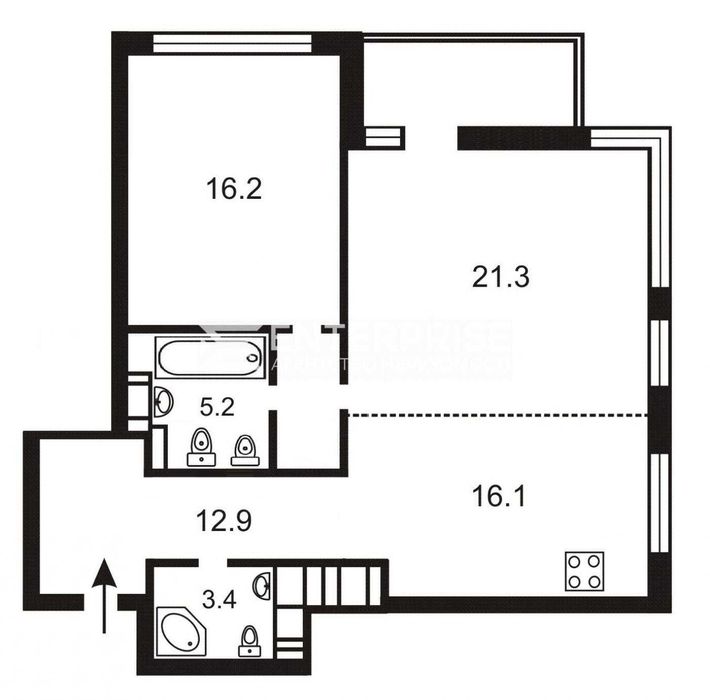Без комісії! ЖК Тетріс Холл Продаж 2к квартири 82 м2 вул. Федорова,2-А