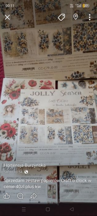 Papiery Craft o clock