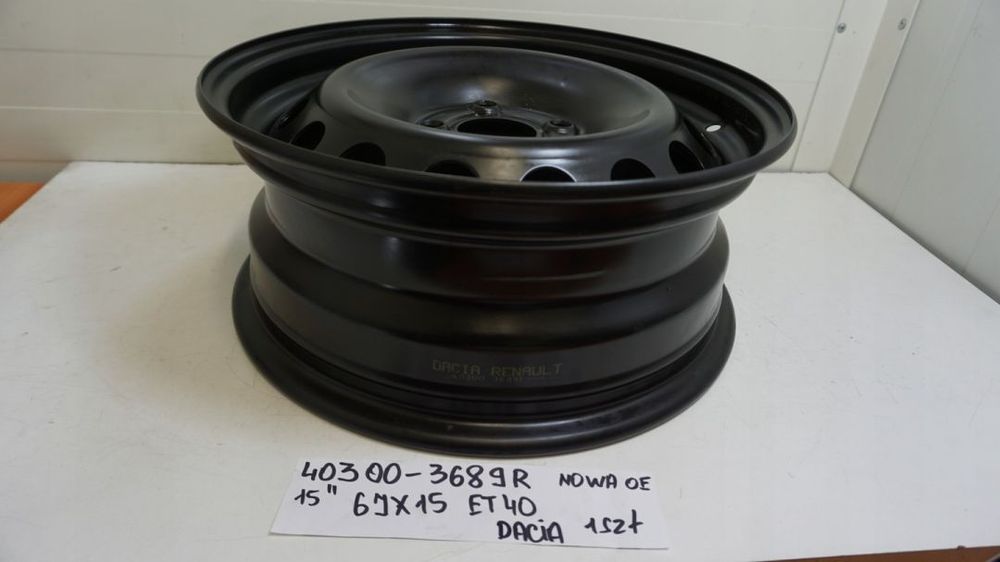 FELGA DACIA 6Jx15 ET40 15&quot; 40300-3689R