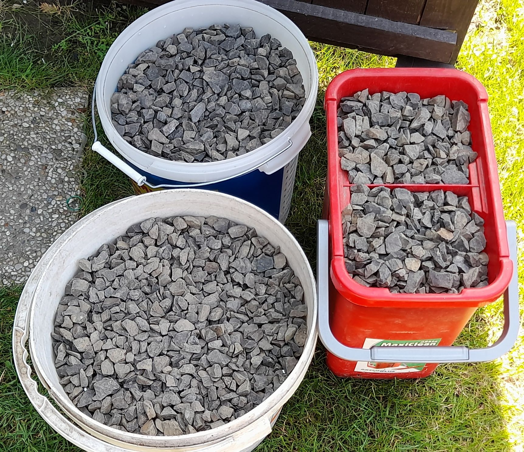 Kamień grys bazalt czarny ponad 70 kg