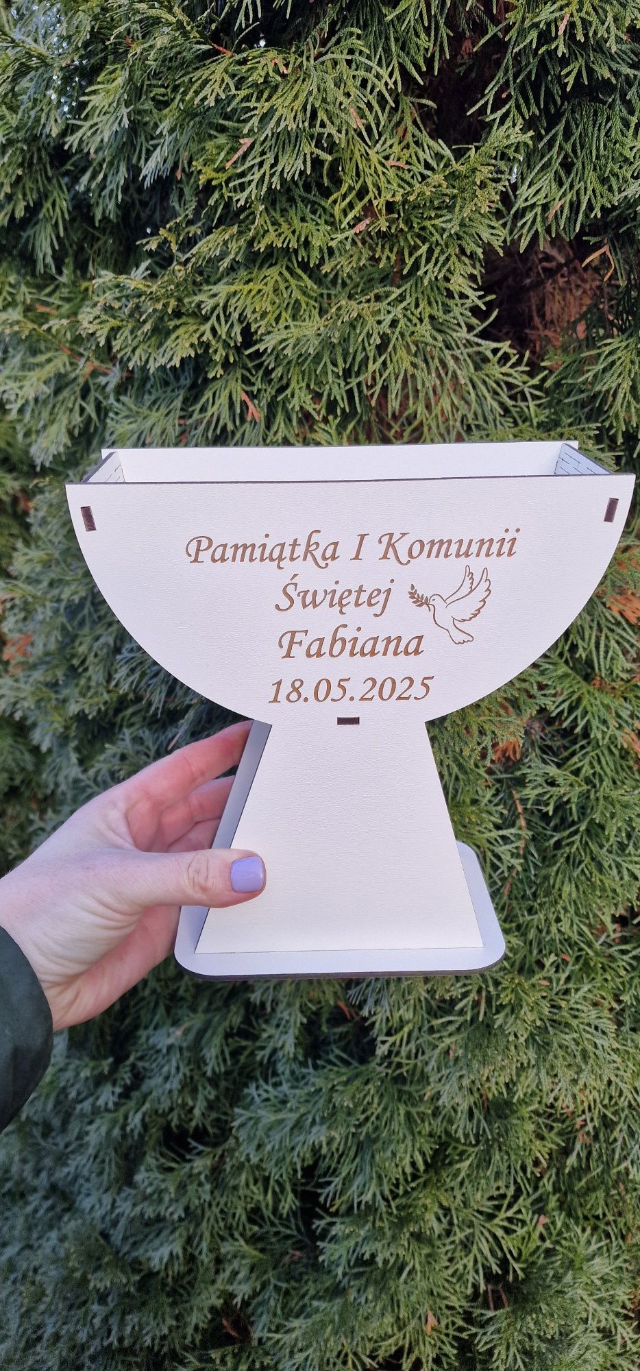 Kielich komunijny na słodycze