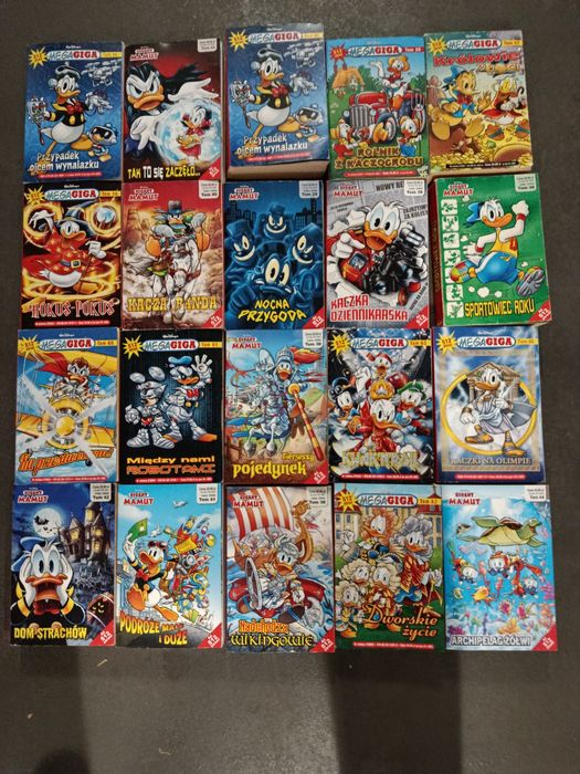 Komiksy mamut megagia Kaczor Donald