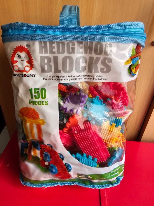Hedgehog Blocks 150, Klocki szczotkowe, konstrukcyjne (Jeżyki)