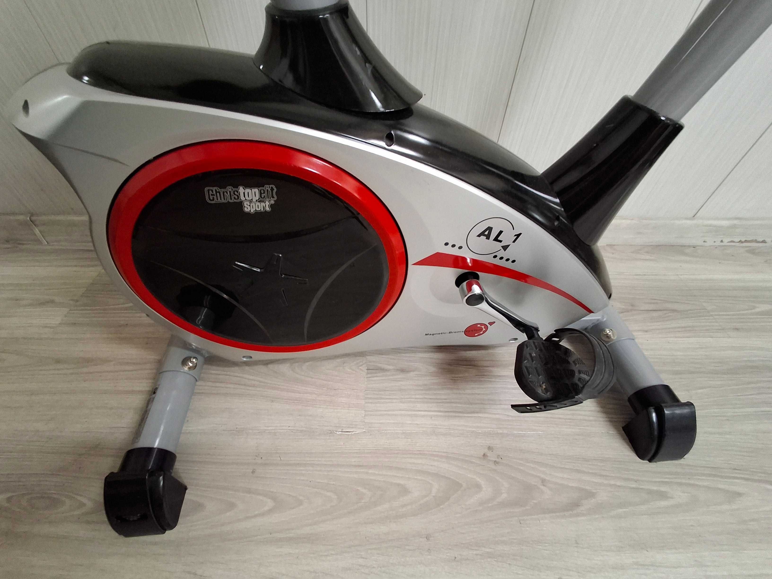 Rower treningowy magnetyczny pionowy Christopeit AL1 do 150 kg