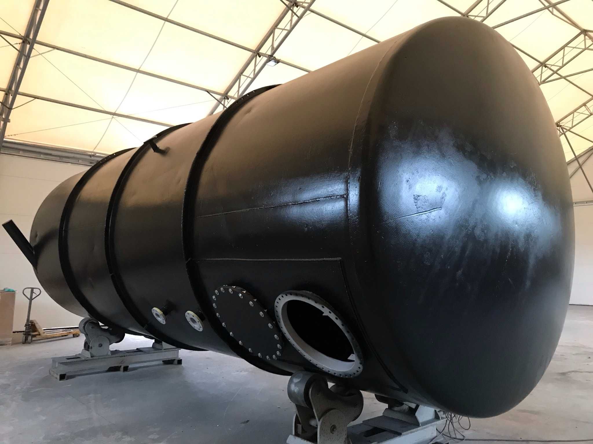 Zbiornik stalowy na wodę pitną 50 000l 50m3 - woda pitna atest PZH